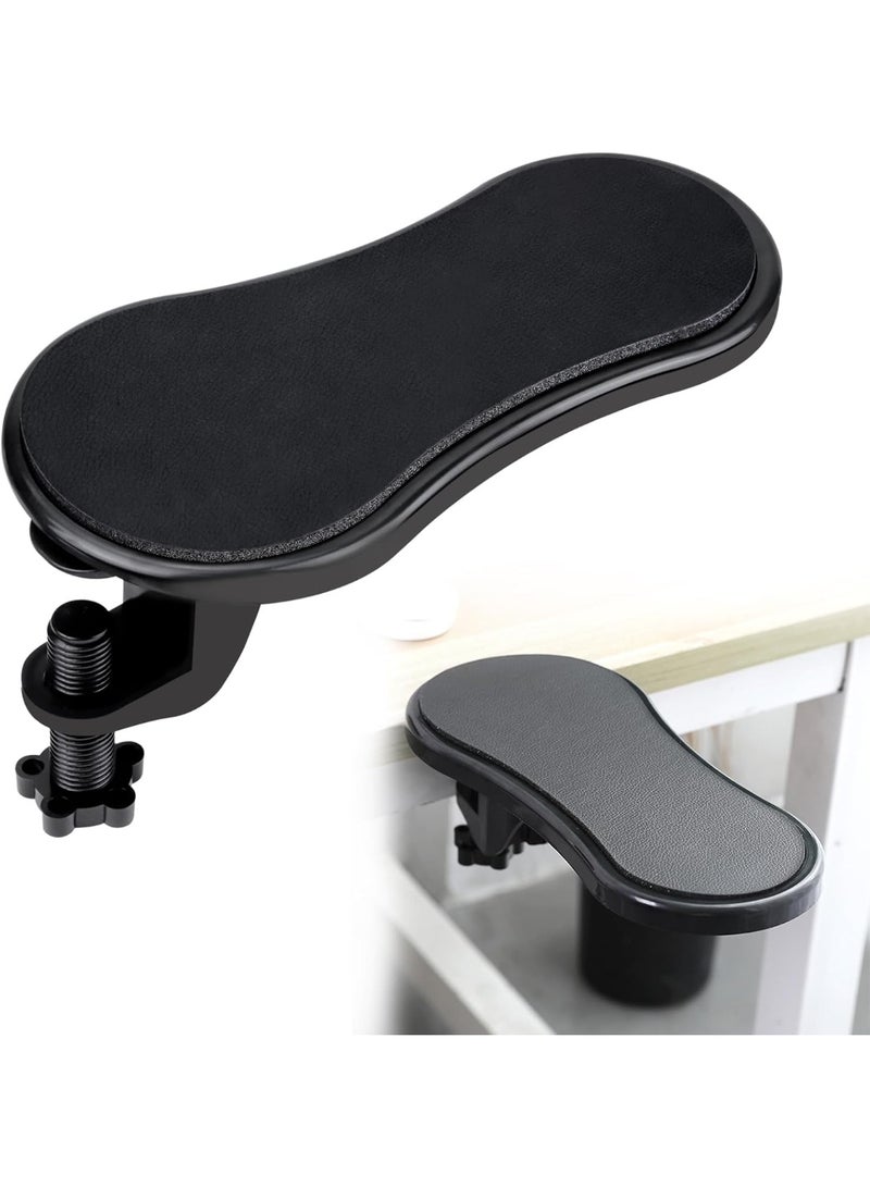 Ergonomic Adjustable Computer Desk Extender, Computer Armrest Wrist Rest, Keyboard Wrist Rest Mouse Pad Wrist Support for Home Office Computer Laptop Work - Image 1